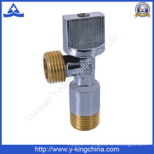 Cheaper Brass Angle Valve with Yellow Thread (YD-5016)
